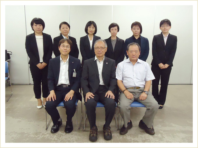 手話伝達式集合写真